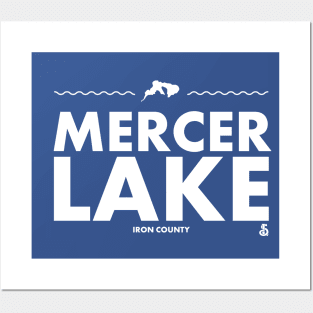 Iron County, Wisconsin - Mercer Lake Posters and Art